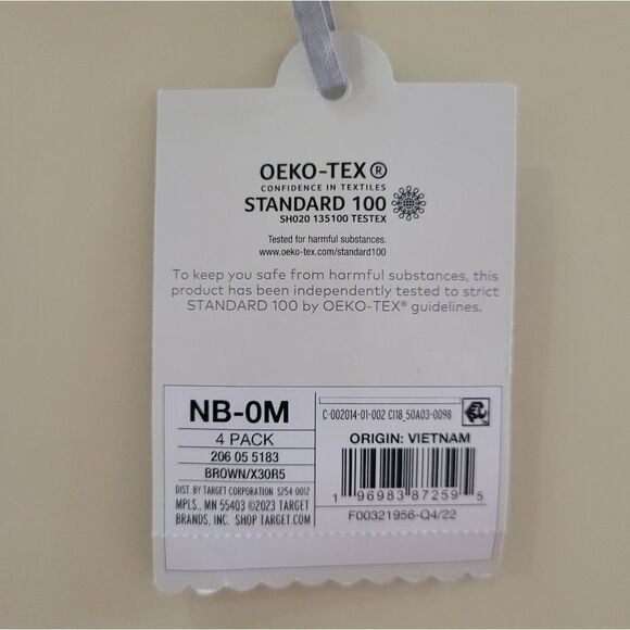 Cloud Island™ Blue Safari Short Sleeve Bodysuit 4pk Newborn - Picture 11 of 12